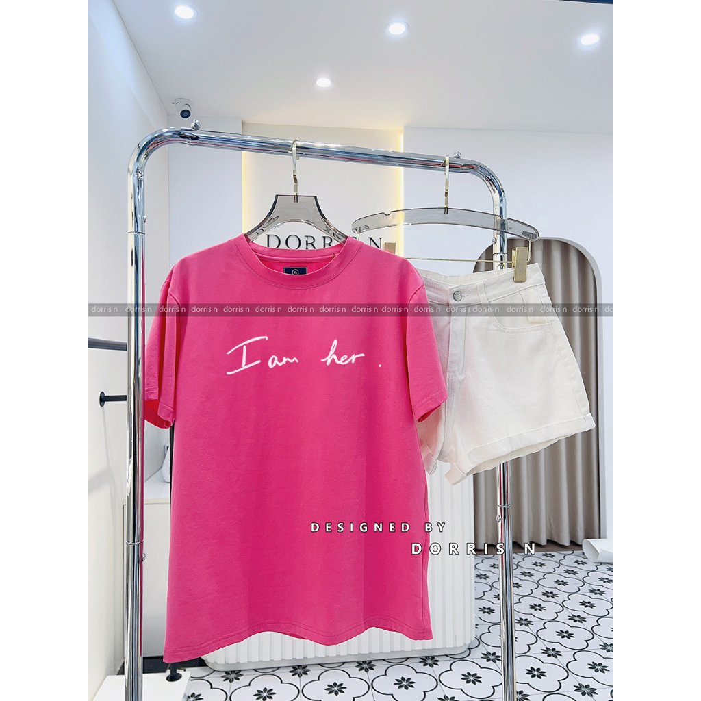 Áo phông basic I AM HER trẻ trung hiện đại năng động DORRIS N