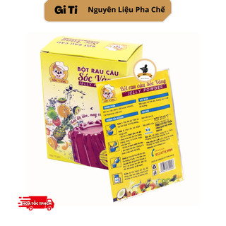 Bột rau câu dẻo Sóc vàng 1 hộp 10 gói