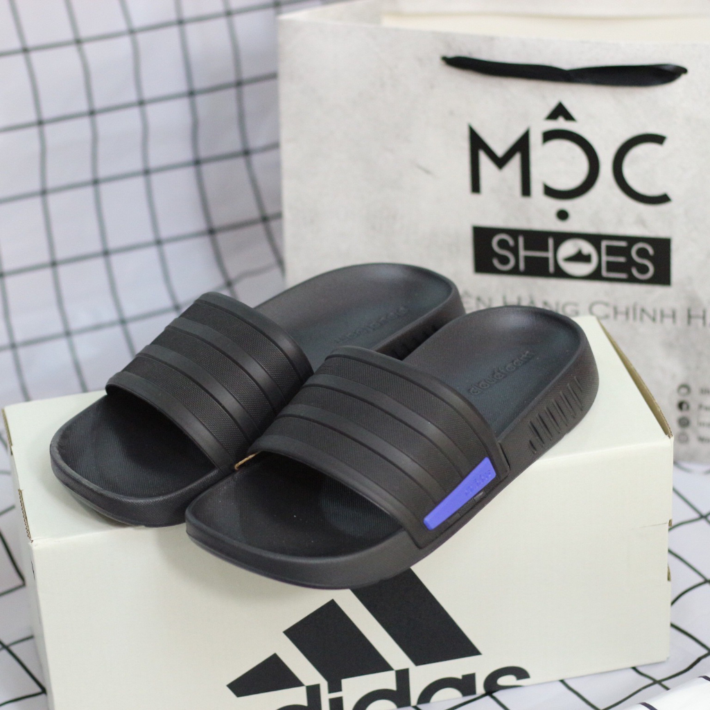 Dép Adidas - Racer Tr Slides - *Core Black Blue* - Code: G58170