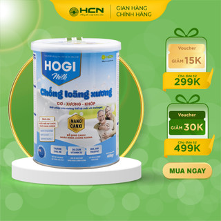  Sữa Chống Loãng Xương HOGI Lon 400g Bổ Sung Dưỡng Chất Cho Xương Chắc Khỏe 