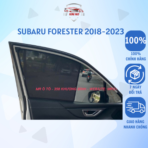 Rèm Che Nắng Xe Subaru Forester 2019-2023 Loại 1 Mr.OTO. Chuẩn Khít Theo Xe. Bảo Hành 2 Năm