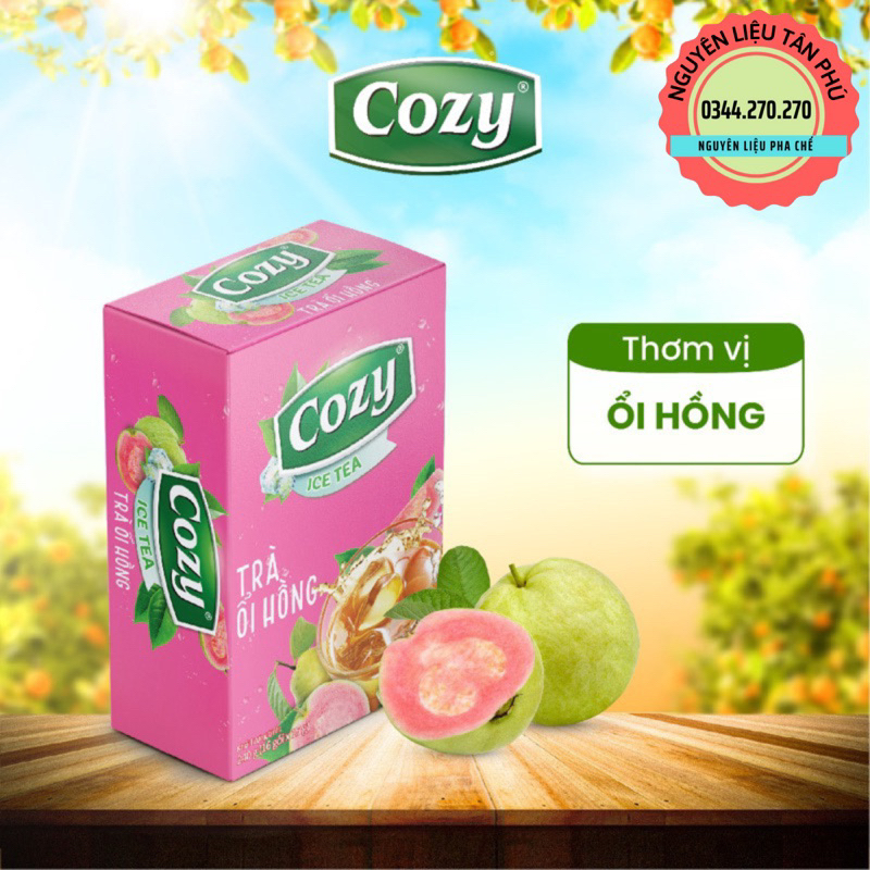 Trà Cozy Ổi hồng hoà tan
