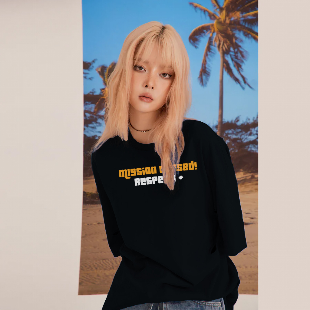 Áo phông Gamer #20 : Mision passed respect by The Runaway form xuông Unisex Cotton 100% Nhiều màu cho nam nữ