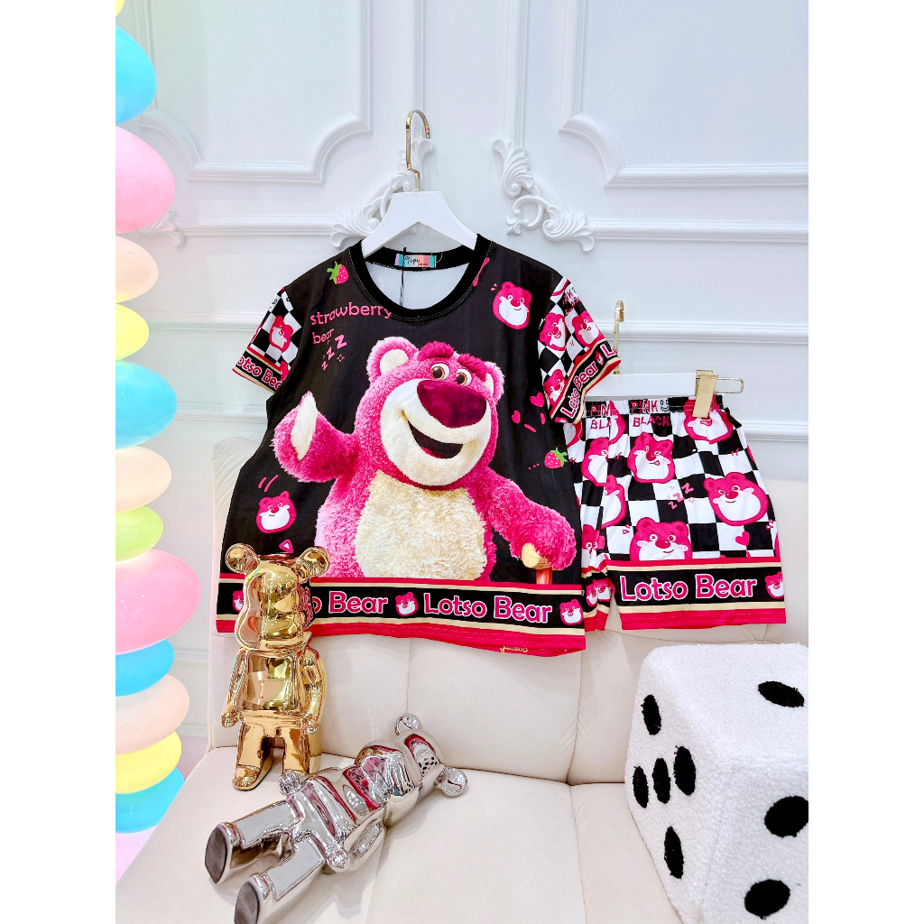 Đồ bộ baby BOO BOO đùi thun lạnh cho bé gái. hongduyen_2188.