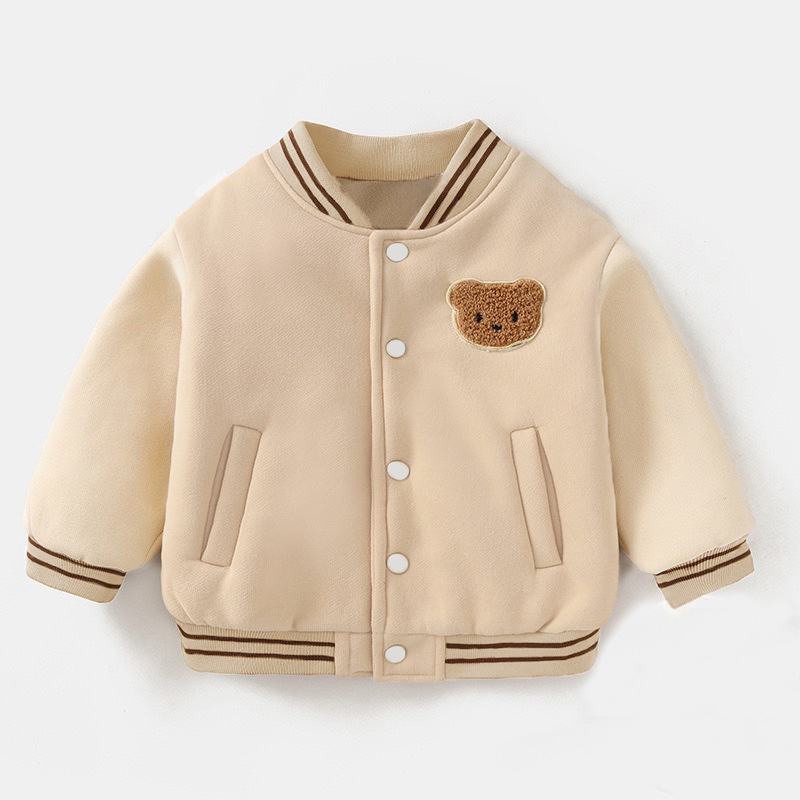 TE406 - Áo khoác bomber cho bé Hokiha Kid phối màu siêu xinh chất nỉ bông dày dặn, ấm áp size 9-19kg