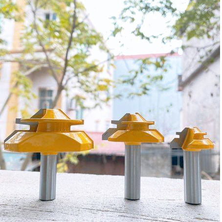 Mũi Ghép Góc Hộp Vuông Cốt 12.7 - Ghép Góc Hộp Vuông Cho Ván Từ 0.8 -2.5cm - 1 mũi chạy 2 ván