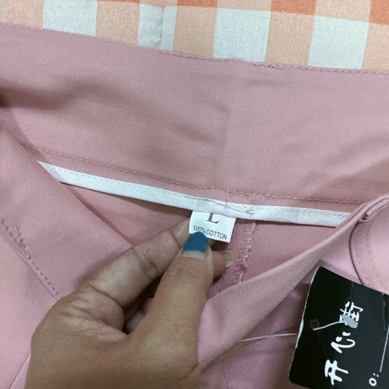Quần sọt,  quần đùi nữ màu hồng đất size L, chất đẹp