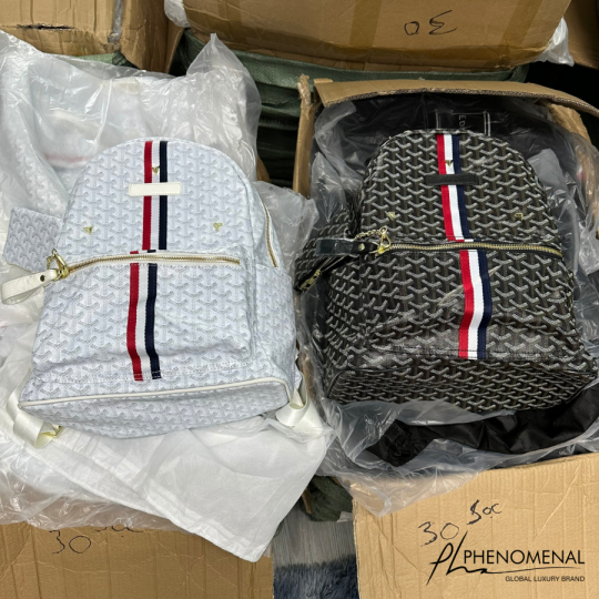 Balo EDMOND MASION MONOGRAM  - Tặng kèm ví nhỏ & card holder hãng EMM