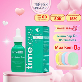 Serum timeless vitamin b5, cấp ẩm làm dịu phục hồi da 30ml