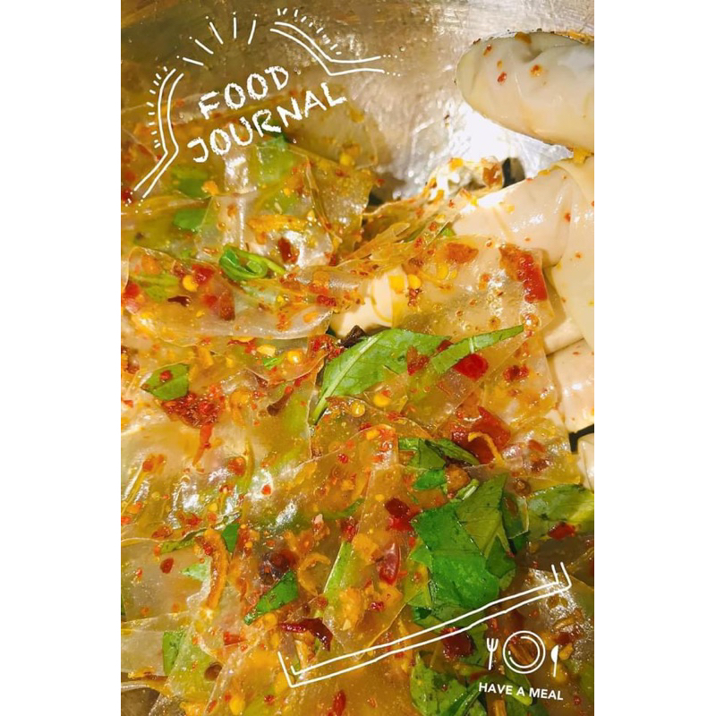 Combo 1 Xô Bánh Tráng Phơi Sương Muối Nhuyễn Tóp Mỡ Hành Phi Sốt Tắc Cay