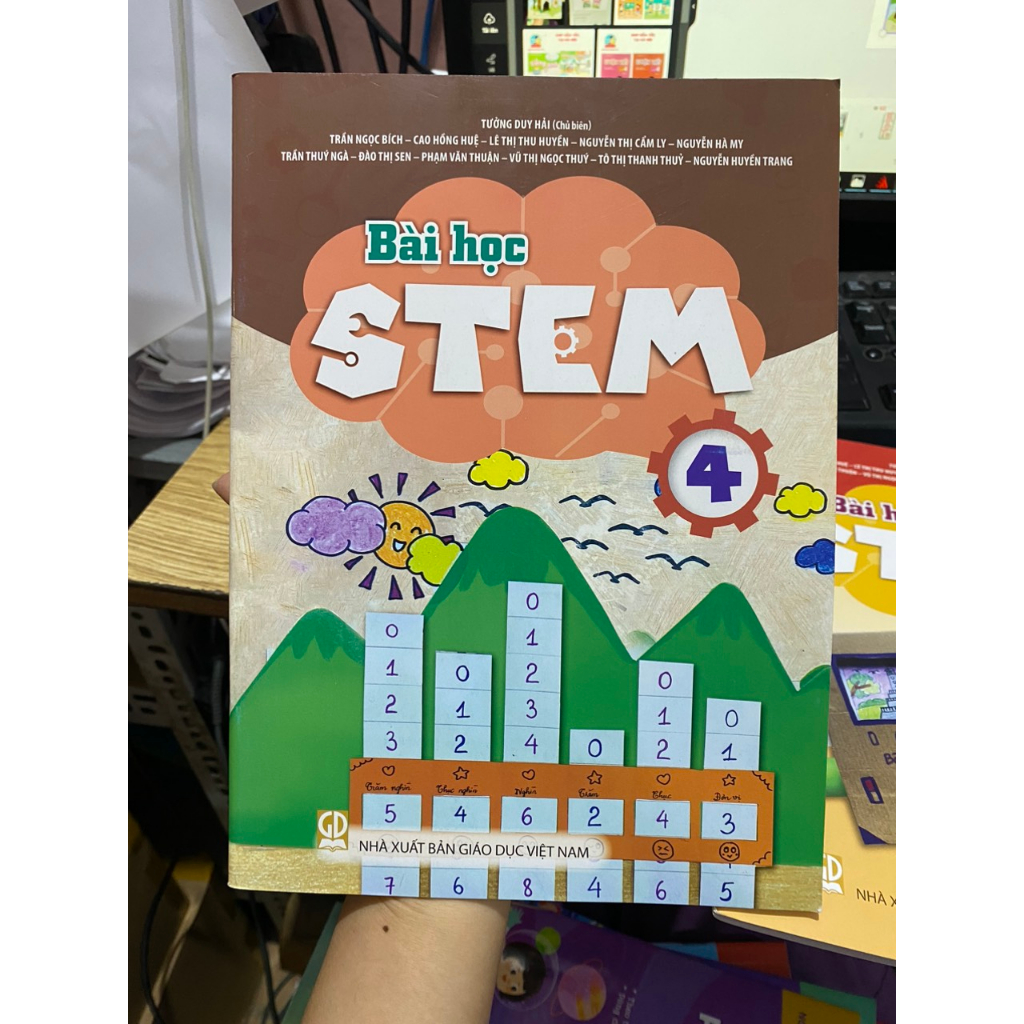 Sách - Bài học STEM 1 2 3 4 - lẻ tùy chọn