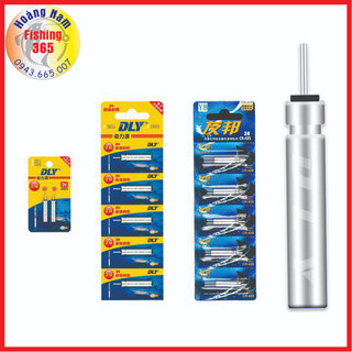 Pin lắp Phao đêm, Pin điện tử CR425 chuyên lắp Phao câu đêm. Hoàng Nam Fishing
