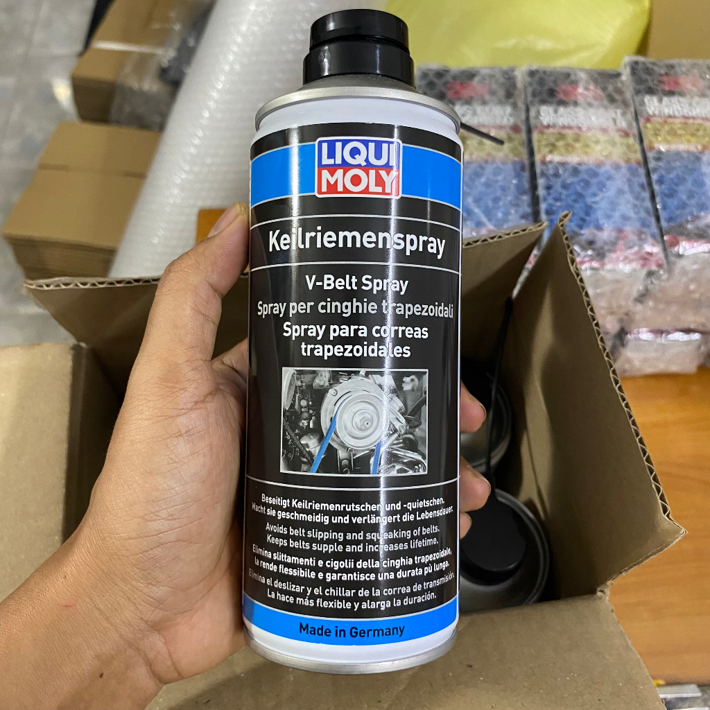 Chai xịt dưỡng dây curoa V-belt Liqui Moly nhập Đức 400ml 4085