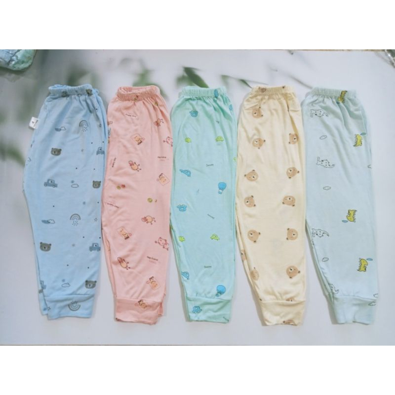 Quần dài thun lạnh cho bé trai bé gái họa tiết đáng yêu QD3