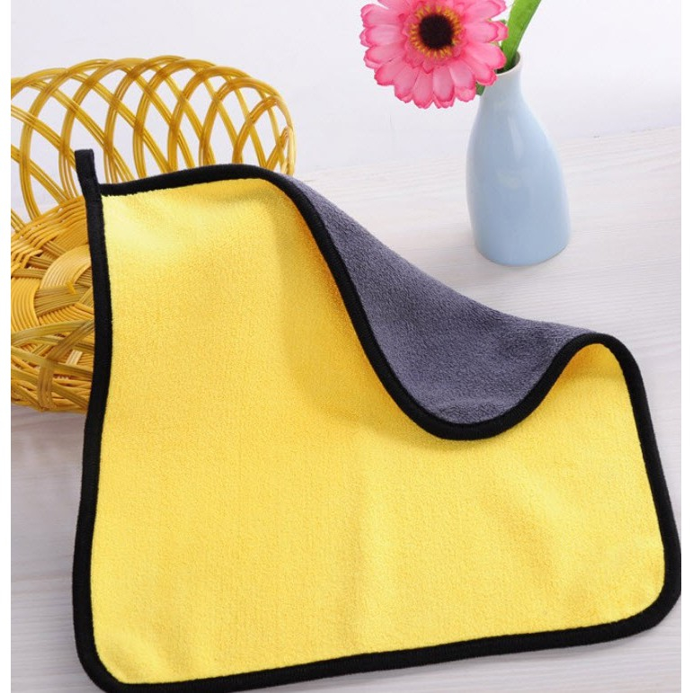 Khăn lau xe mềm mịn , lau chén đĩa thấm hút tốt đa năng