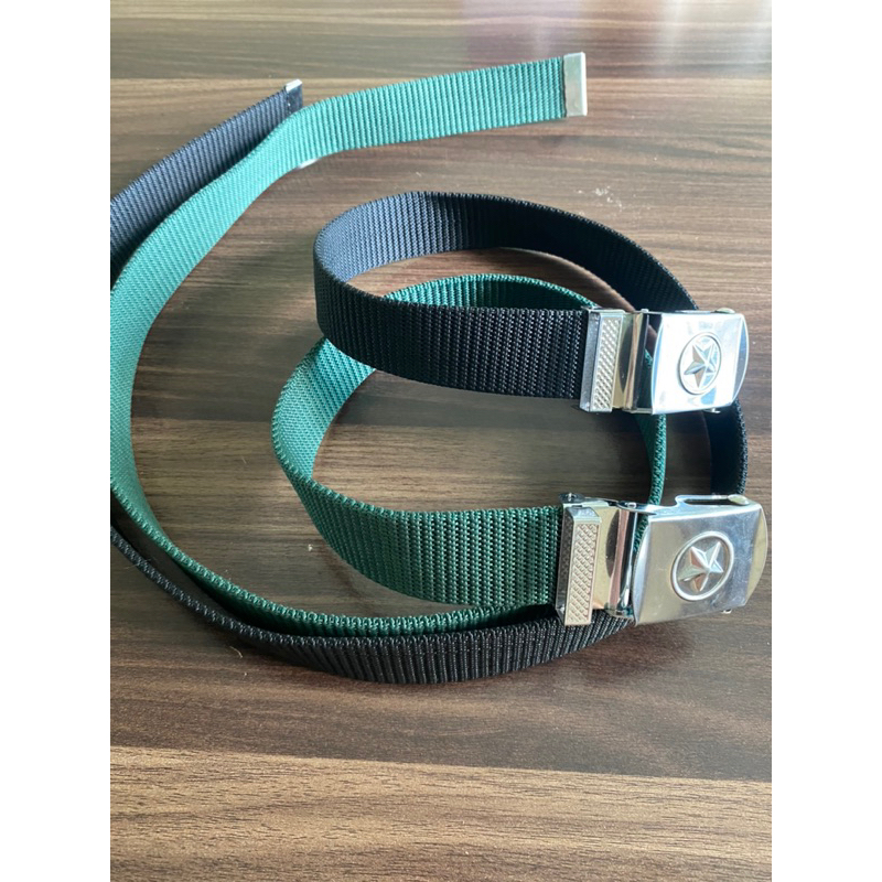 Thắt lưng dù lính có sẵn 2 màu nhanh gọn lẹ nhe