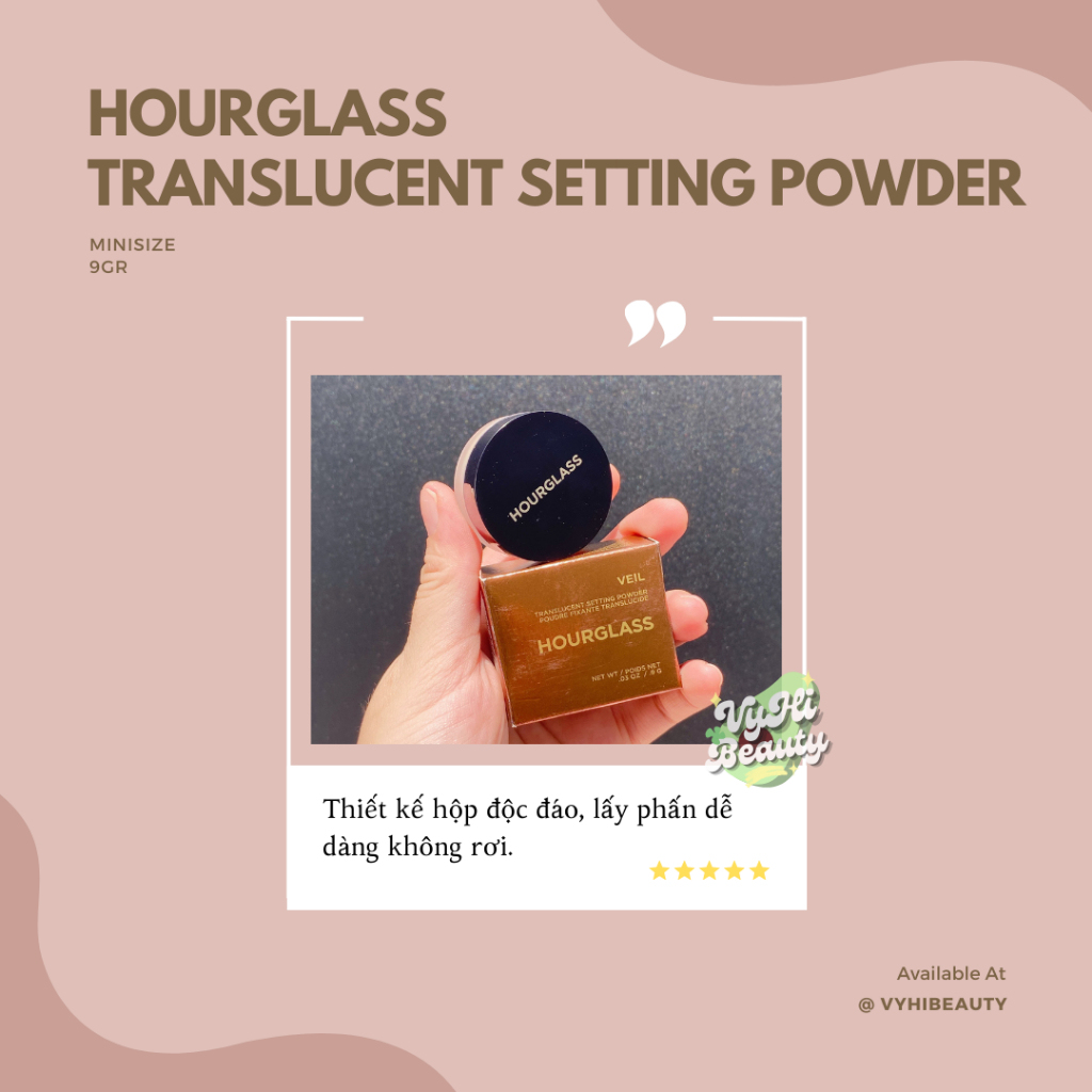 MINI - Phấn phủ Hourglass 9g