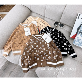 SIZE ĐẠI 8-28KG: Áo da cá  bomber L Vsiêu dễ thương cho bé trai, bé gái - AKLV