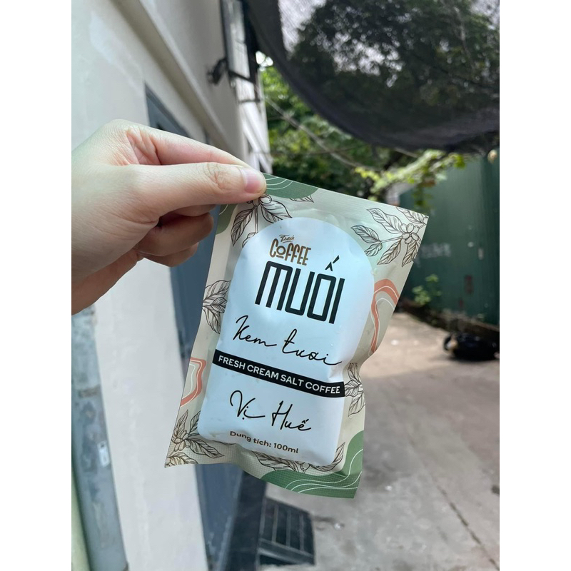 Cafe Muối Kem Tươi 100ml