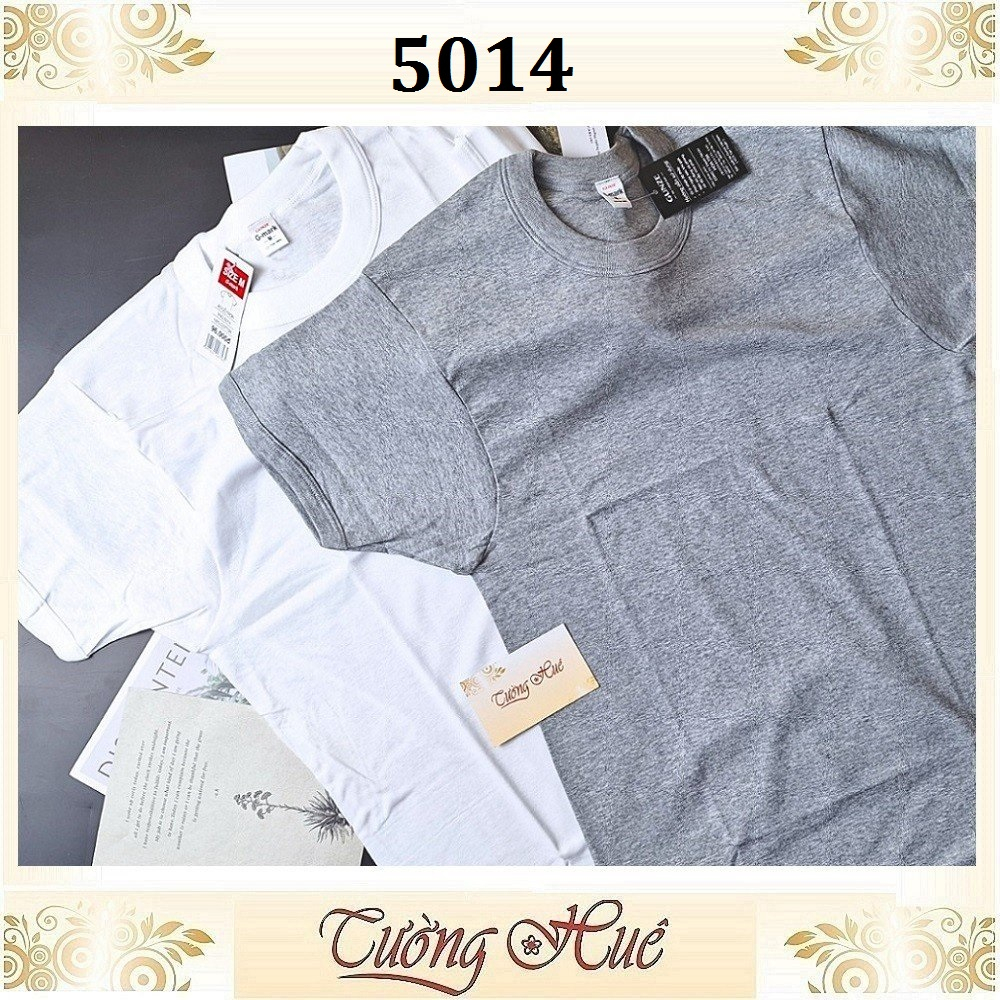 Áo thun nam G-Mark Gunze 5014  màu xám.