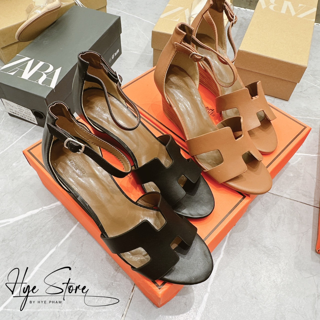 SANDAL HERME ĐẾ XUỒNG