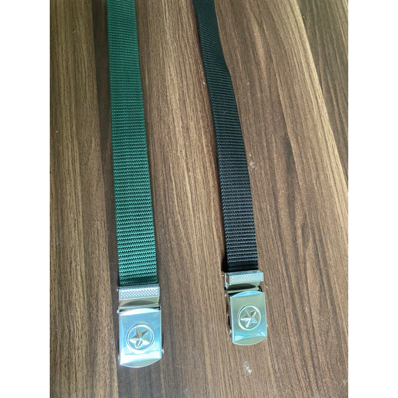 Thắt lưng dù lính có sẵn 2 màu nhanh gọn lẹ nhe