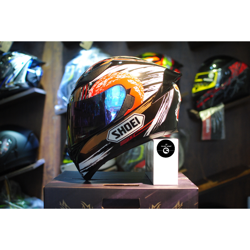 Mũ bảo hiểm Fullface Royal M138 Shoei X-14 Motegi 2