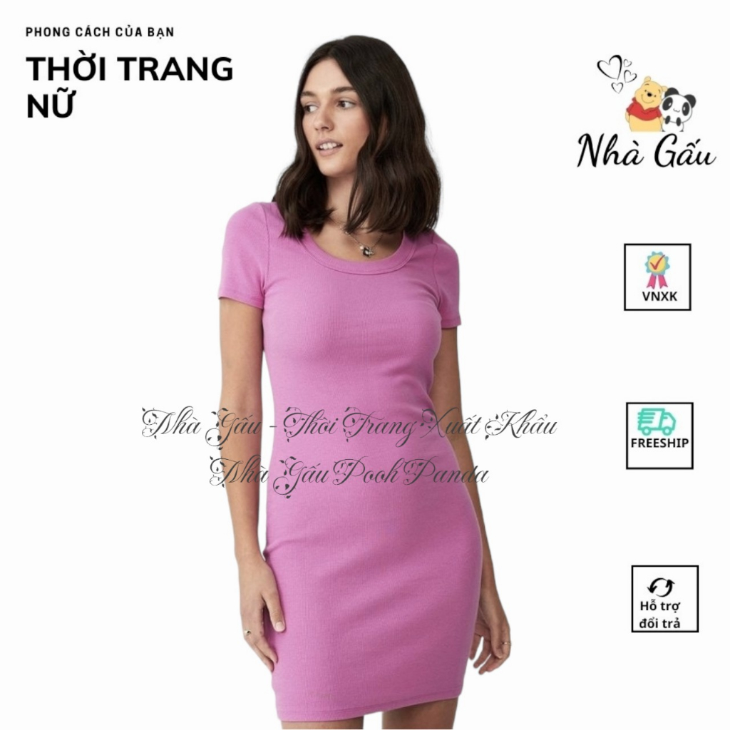 Đầm body nữ hàng đẹp thun gấn Wilde Fable màu xanh