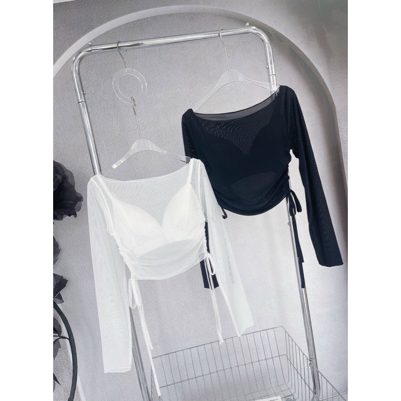 Áo lưới kèm bra bigsize 55-90kg