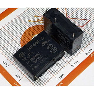 Hongfa relay 7a 12v 5v 24v hf46f-g/12-hs1