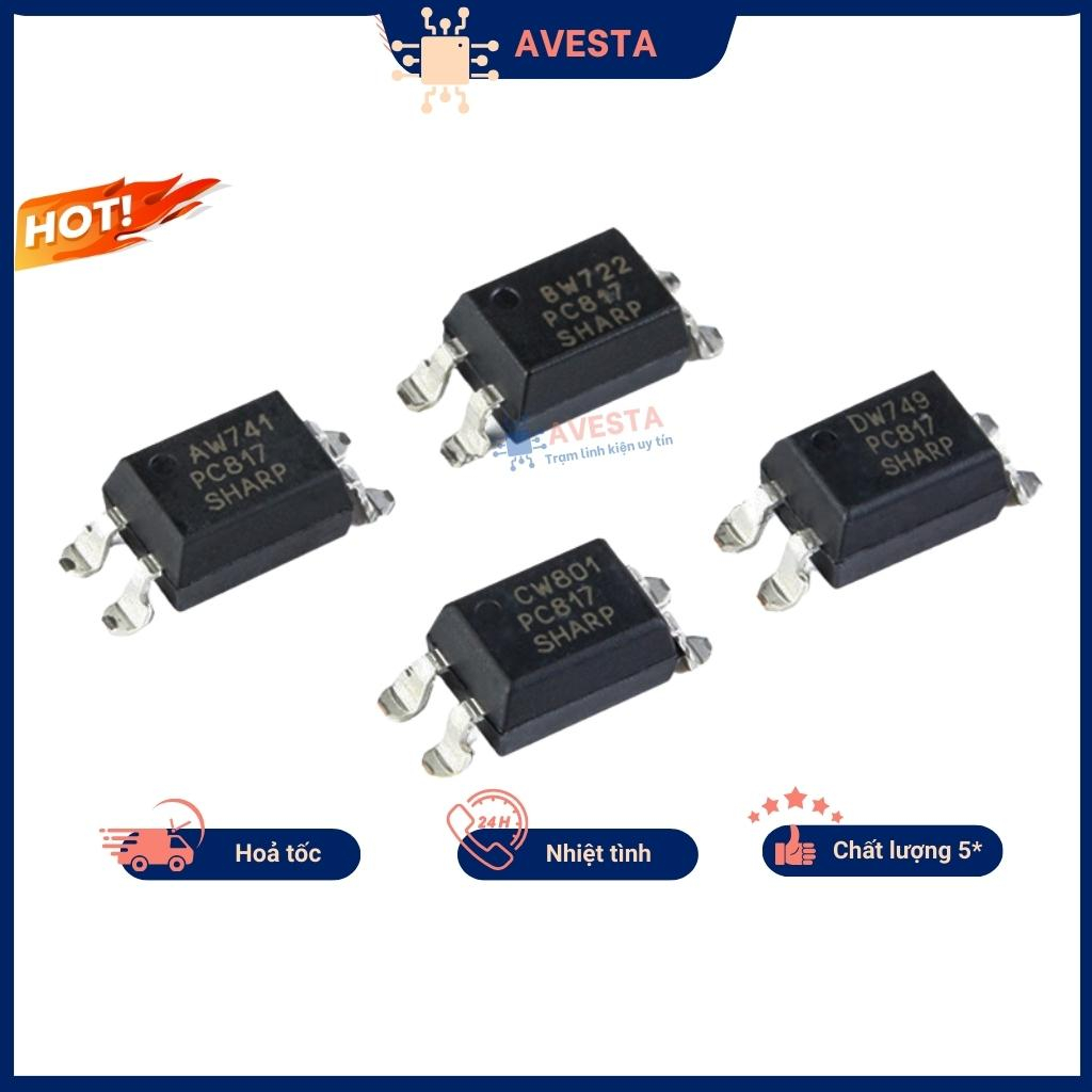 IC quang PC817 EL817 L817 (combo 10 con) hàng chính hãng SHARP Avesta