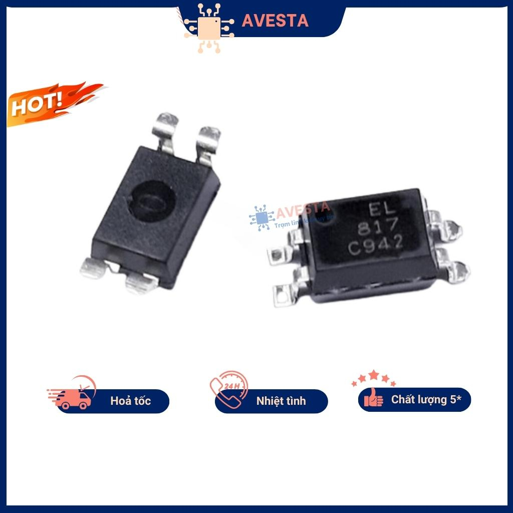 Ic quang PC817 PC817C DIP-4/SOP-4 loại thường/chính hãng Sharp Avesta