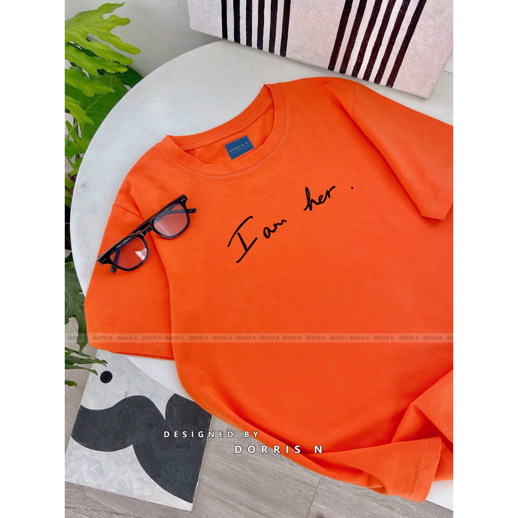 Áo phông basic I AM HER trẻ trung hiện đại năng động DORRIS N