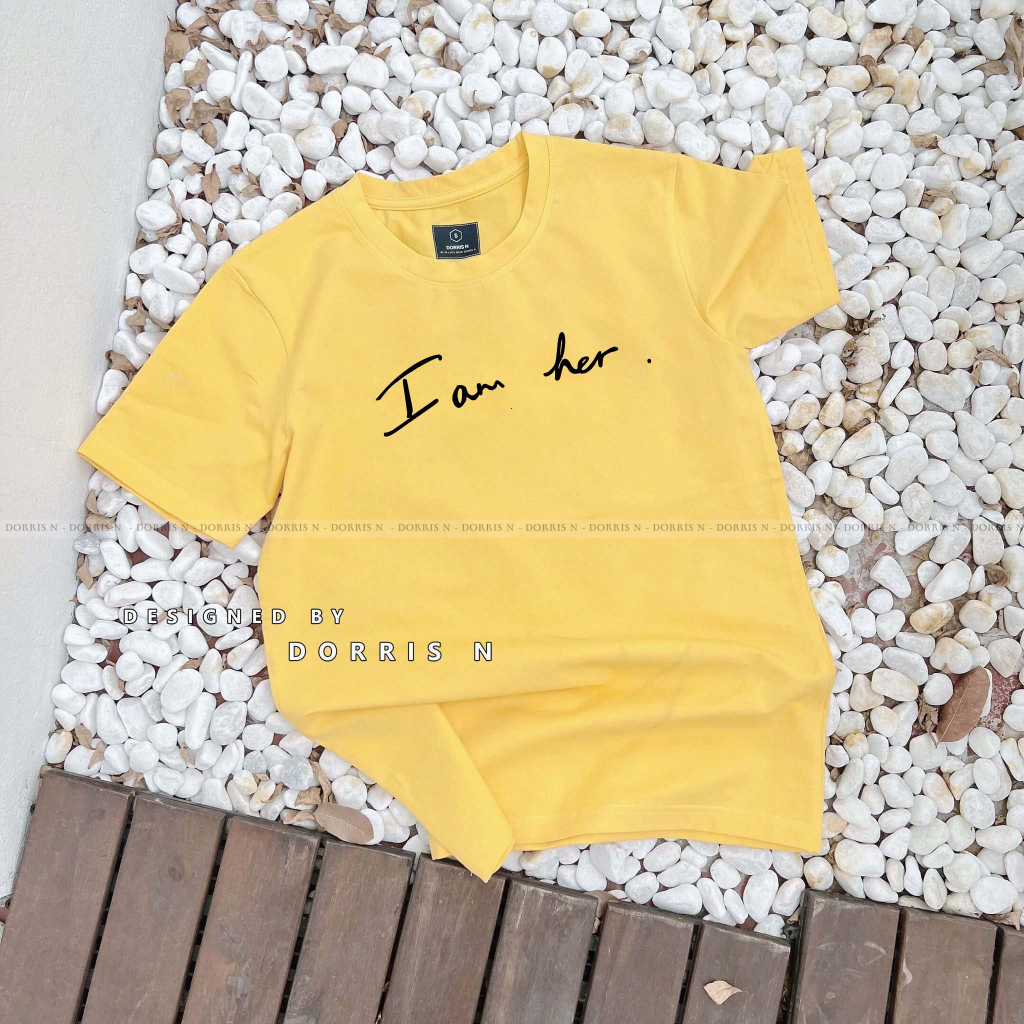 Áo phông basic I AM HER trẻ trung hiện đại năng động DORRIS N