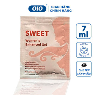 Gel bôi trơn dạng gói Juncai Sweet gốc nước tăng khoái cảm giúp bôi trơn quan hệ