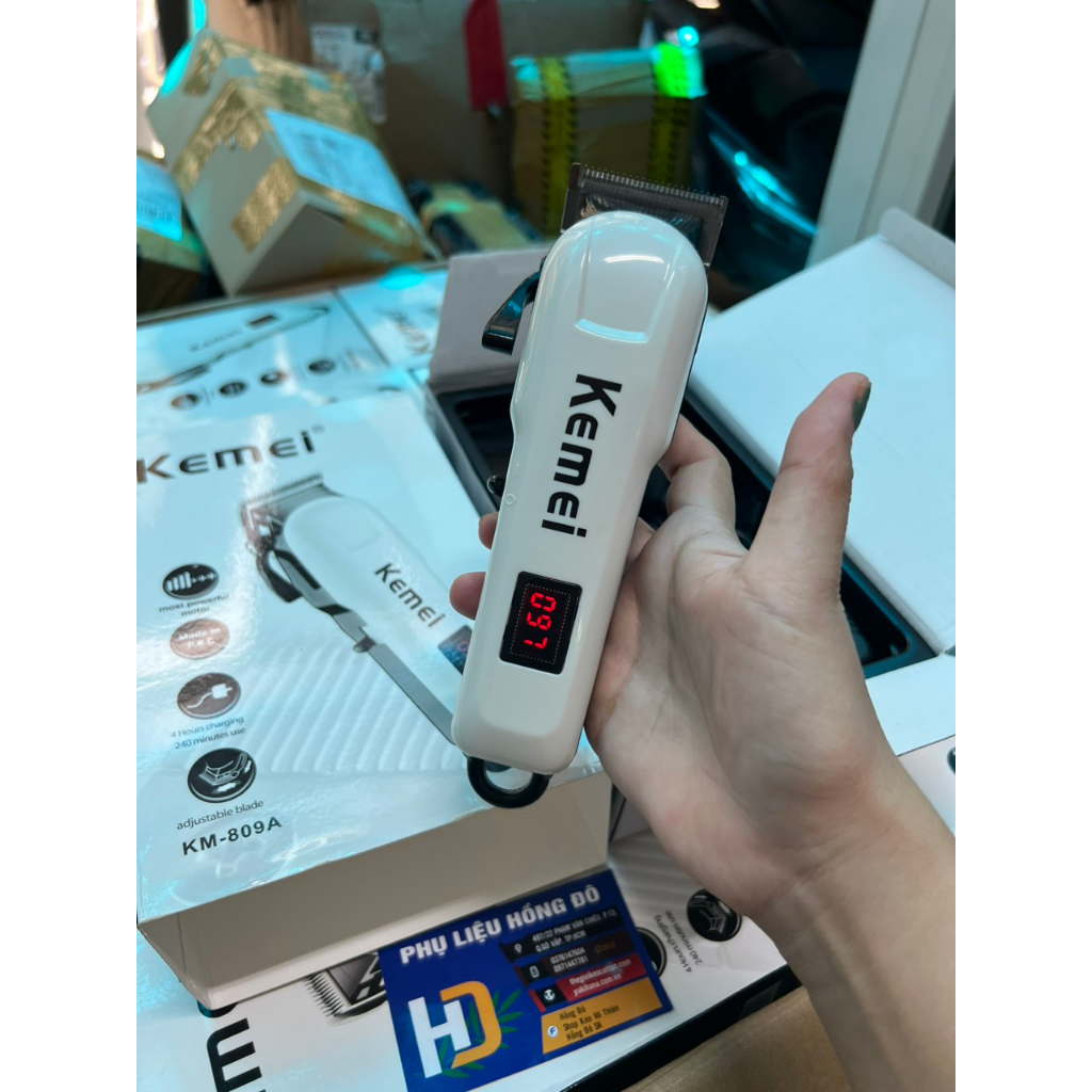 Tông đơ cắt tóc kemei 809a