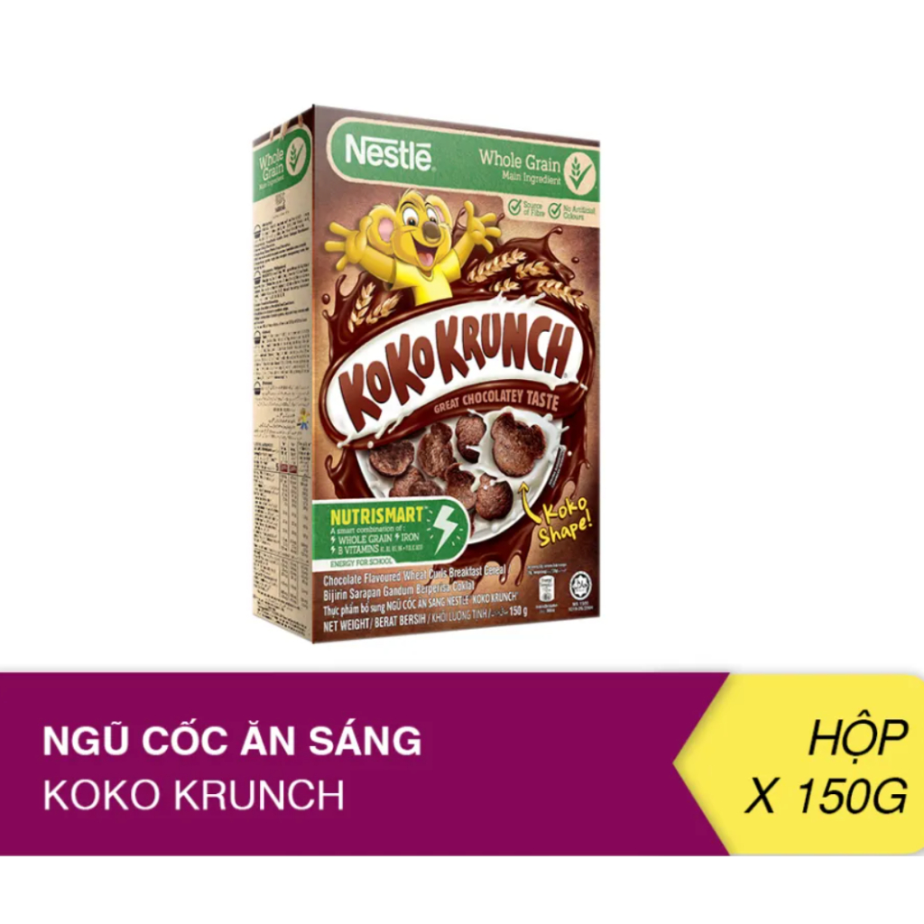 Ngũ cốc ăn sáng Nestlé Koko Krunch 150gr