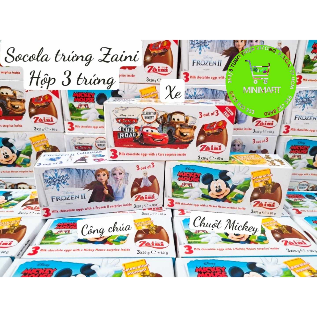 SOCOLA TRỨNG ZÀINI