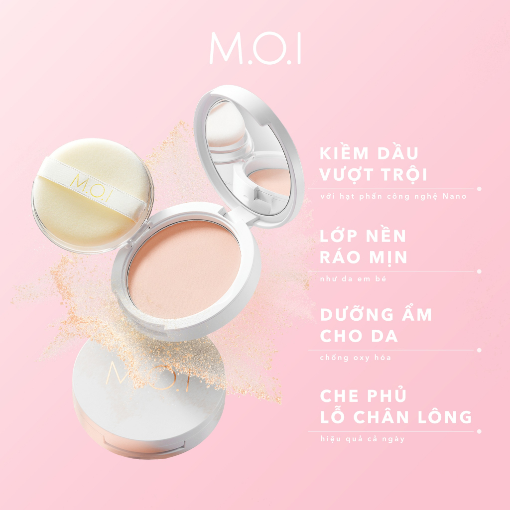 Bộ đôi M.O.I Phấn nước Baby Skin Cushion và Phấn phủ Baby Skin Powder