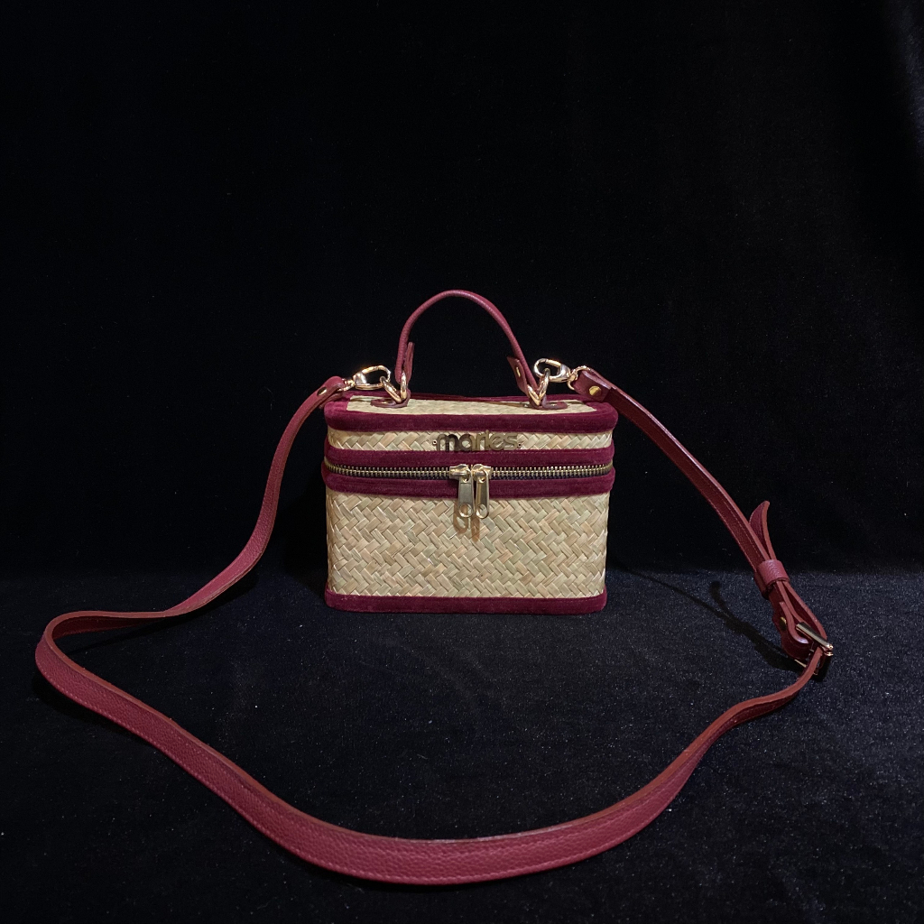 Túi Cỏ Bàng Ellie thời trang nữ tính, thanh lịch nhà MARIES