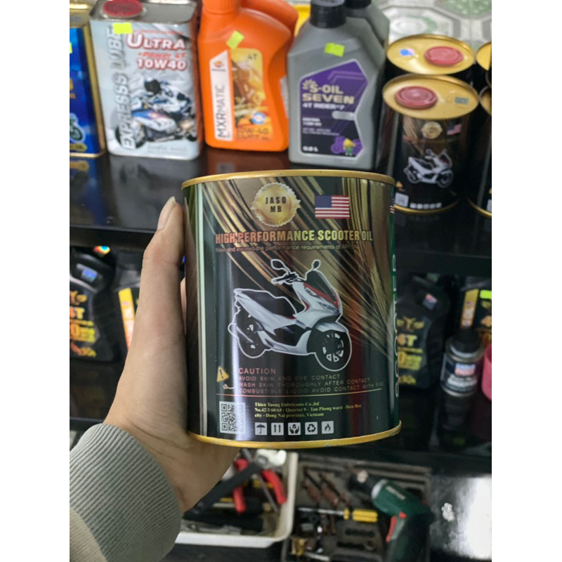 Nhớt Petrol T dành cho xe tay ga 10W40 JASO MB nhập khẩu và phân phối chính thức