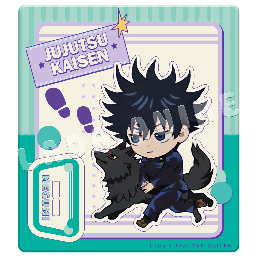 Bộ mô hình standee Acrylic nhân vật anime Jujutsu Kaisen Chú thuật hồi chiến manga đáng yêu trang trí bàn học Lada Anime