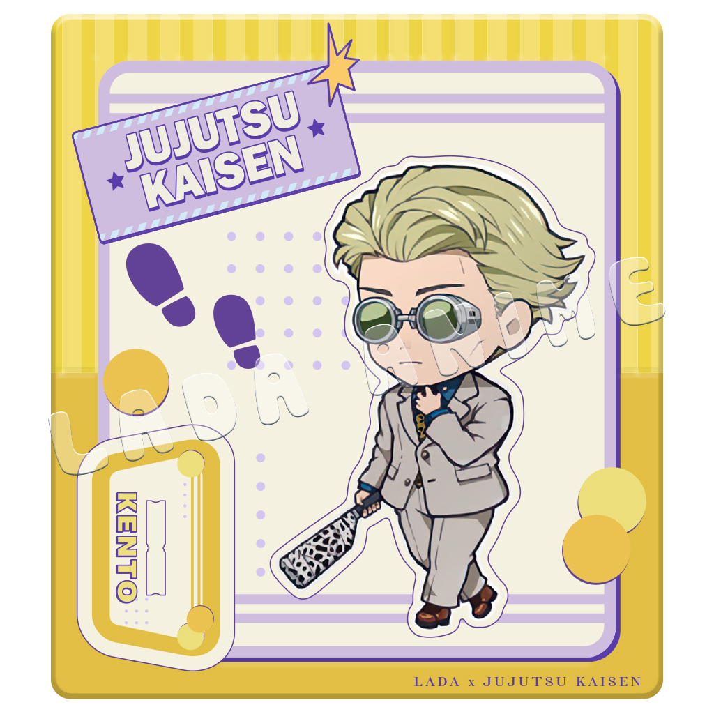 Bộ mô hình standee Acrylic nhân vật anime Jujutsu Kaisen Chú thuật hồi chiến manga đáng yêu trang trí bàn học Lada Anime