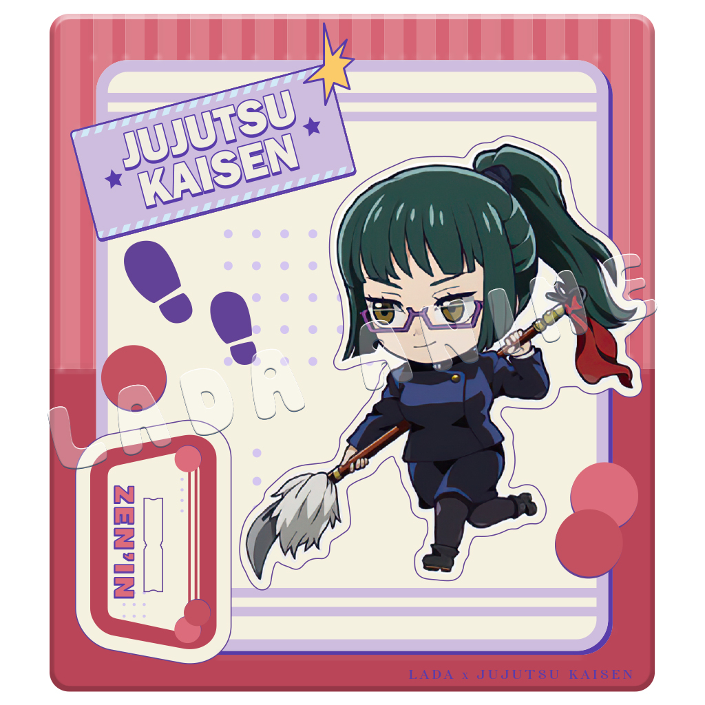 Bộ mô hình standee Acrylic nhân vật anime Jujutsu Kaisen Chú thuật hồi chiến manga đáng yêu trang trí bàn học Lada Anime