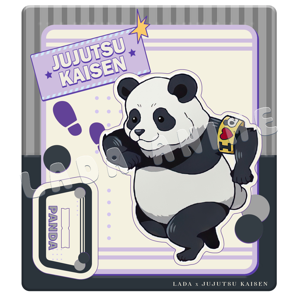 Bộ mô hình standee Acrylic nhân vật anime Jujutsu Kaisen Chú thuật hồi chiến manga đáng yêu trang trí bàn học Lada Anime