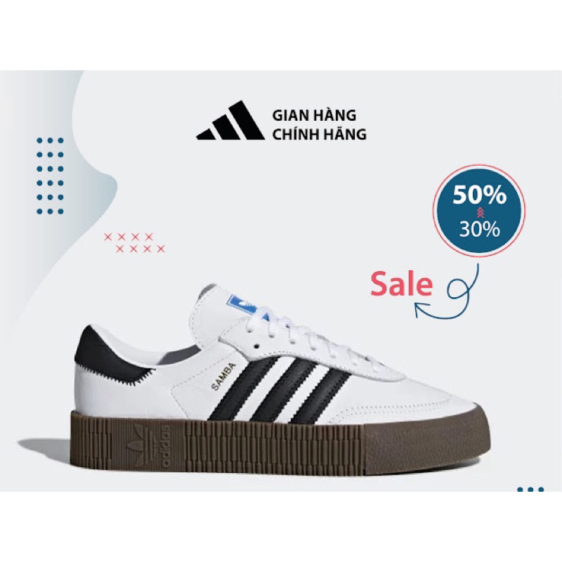 Giày adidas samba rose cloud, giày sneaker hàng chuẩn full box