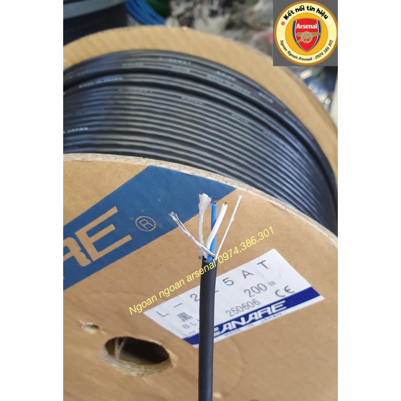 Dây tín hiệu CANARE Made in JAPAN hàng chất lượng.