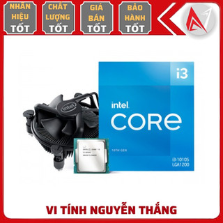 Cpu bộ vi xử lý intel core i3-10105 (3.7ghz turbo up to 4.4ghz, 4 nhân 8 luồng, 6mb cache sk1200
