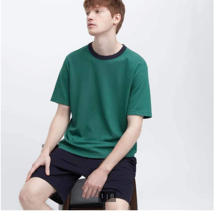 BỘ THUN NAM VẢI AIRism THOÁNG MÁT UNI.QLO NHẬT