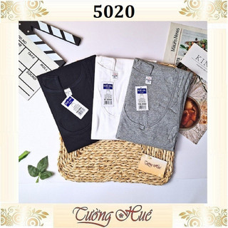 Áo thun nam G-Mark Gunze áo ba lỗ cotton trơn 5020